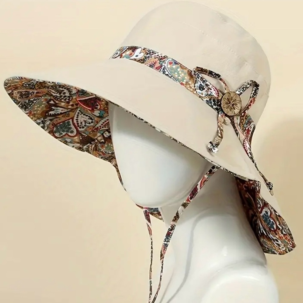 New Stylish Reversible Bucket Sun Hat